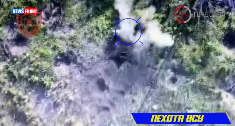 В районе Белогоровки бойцы Южной группировки войск уничтожают позиции ВСУ В районе Белогоровки бойцы Южной группировки войск уничтожают позиции ВСУ