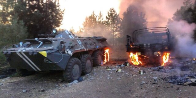 Партизаны под Херсоном передали Армии России местоположение колонны ВСУ Партизаны под Херсоном передали Армии России местоположение колонны ВСУ