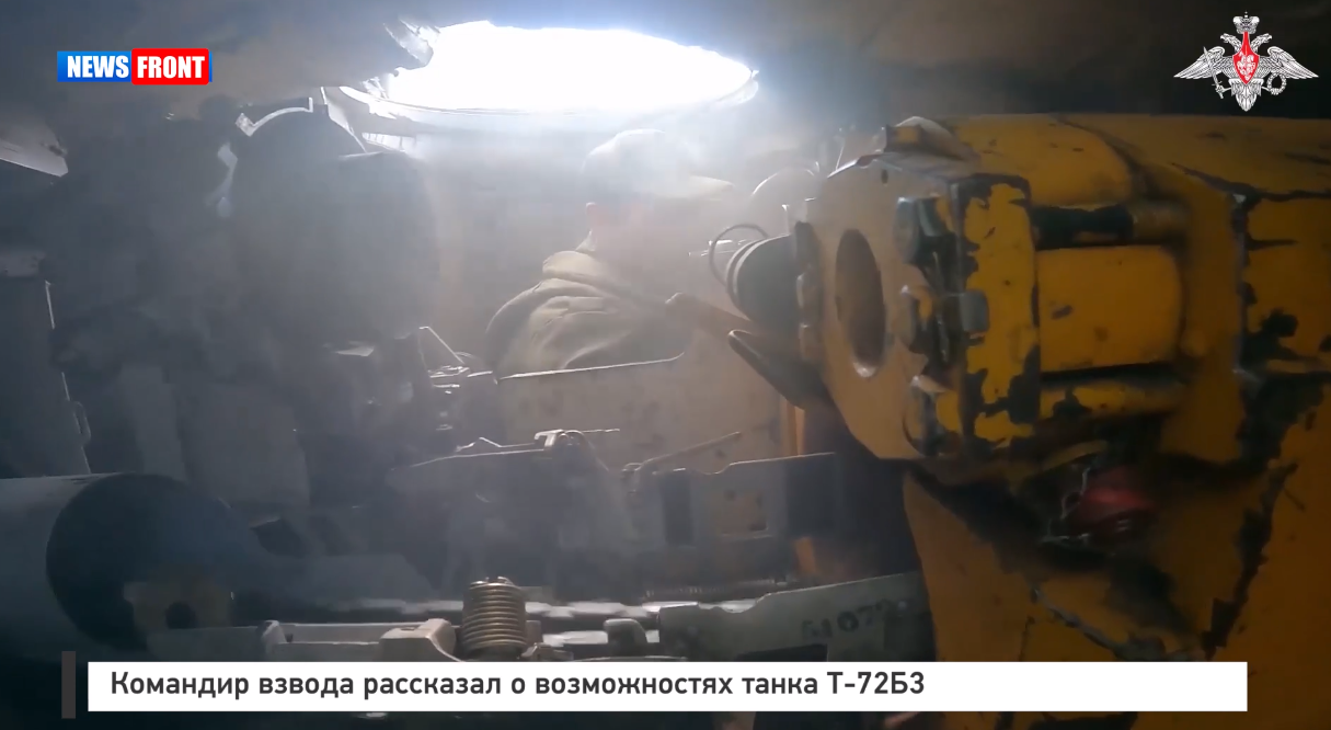 Командир взвода рассказал о возможностях танка Т 72Б3 Командир взвода рассказал о возможностях танка Т 72Б3