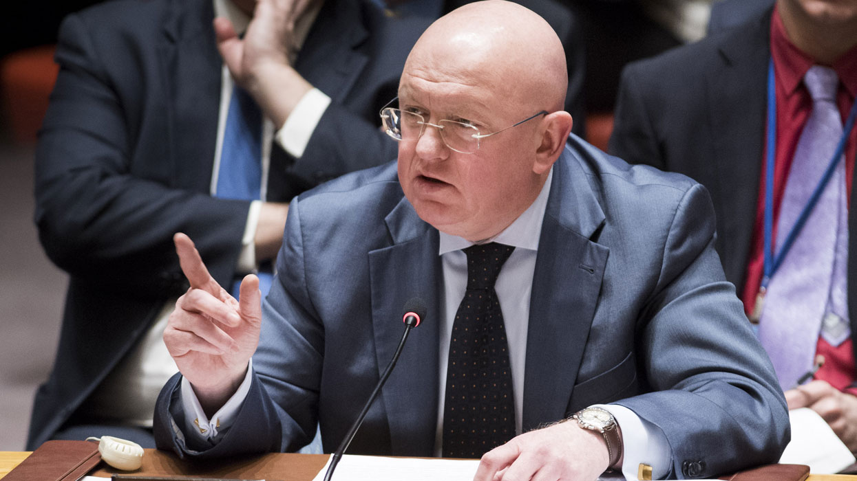 Более тысячи школ и больниц в России были повреждены ВСУ – Небензя Более тысячи школ и больниц в России были повреждены ВСУ – Небензя