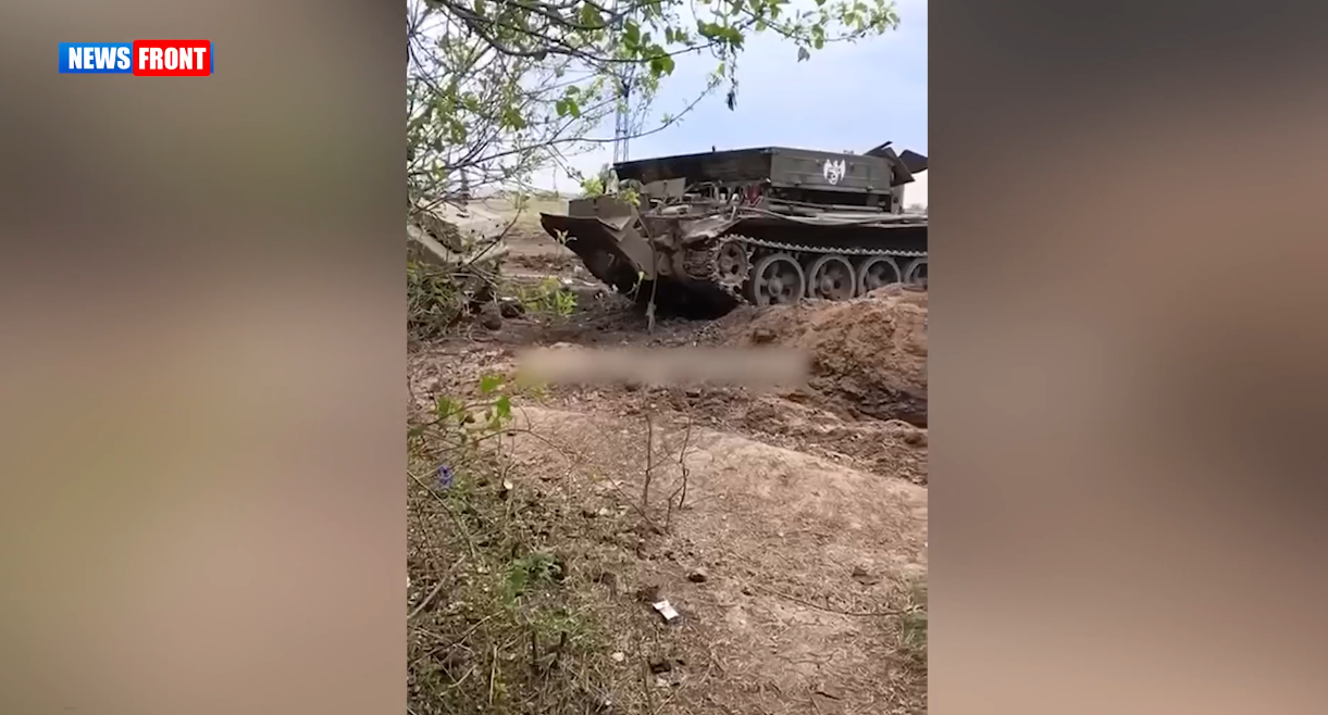 Российские бойцы показали подбитую трофейную технику ВСУ Российские бойцы показали подбитую трофейную технику ВСУ