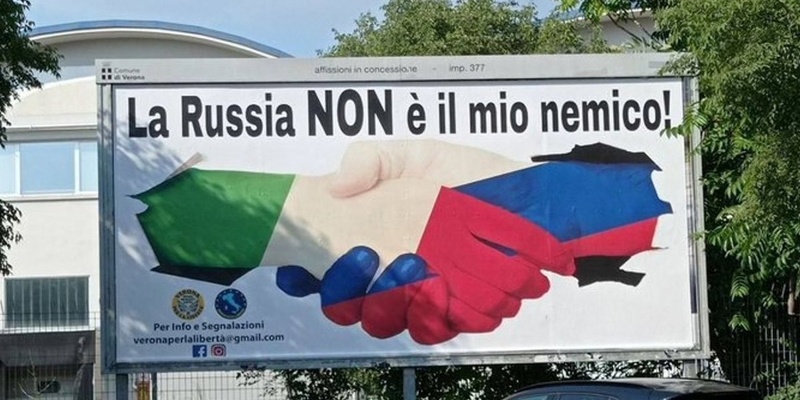 В Италии появились плакаты с призывами к миру с Россией – CNN В Италии появились плакаты с призывами к миру с Россией – CNN