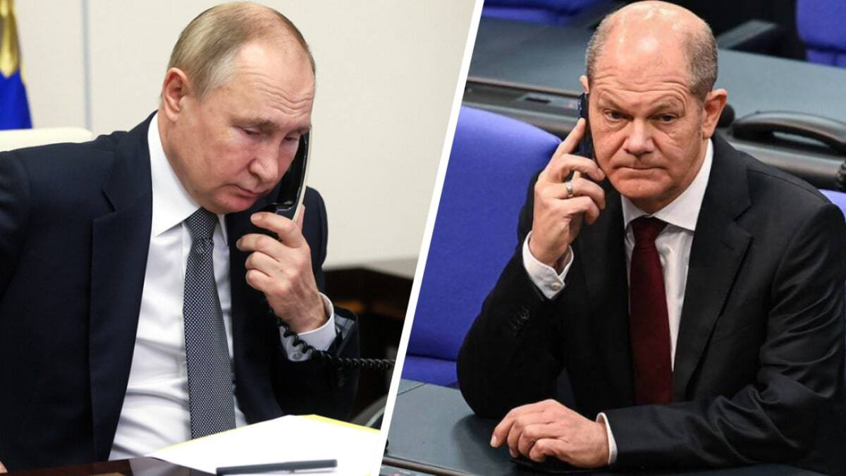 Шольц готовит разведывательный звонок Путину Шольц готовит разведывательный звонок Путину