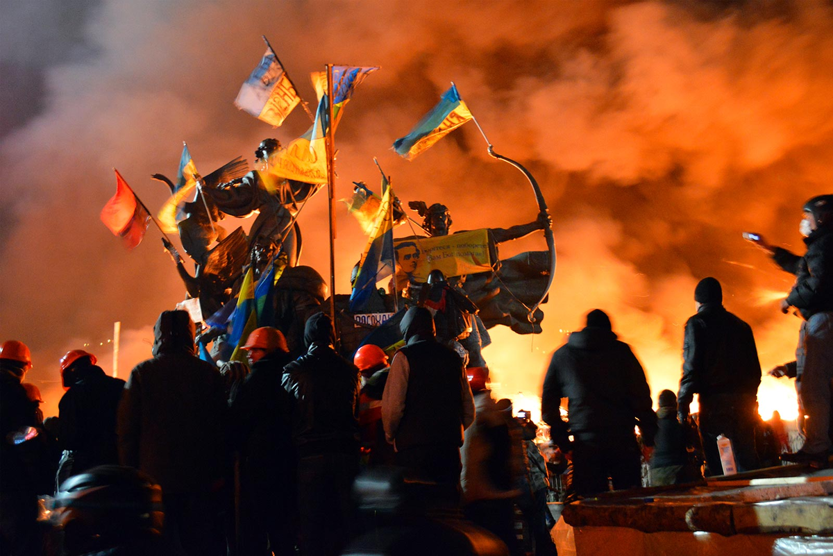 Как американцы под оранжевыми флагами репетировали аннигиляцию Украины Как американцы под оранжевыми флагами репетировали аннигиляцию Украины