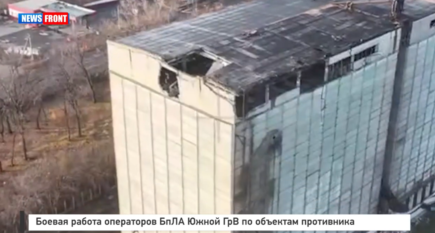 Боевая работа операторов БпЛА Южной ГрВ по объектам противника Боевая работа операторов БпЛА Южной ГрВ по объектам противника