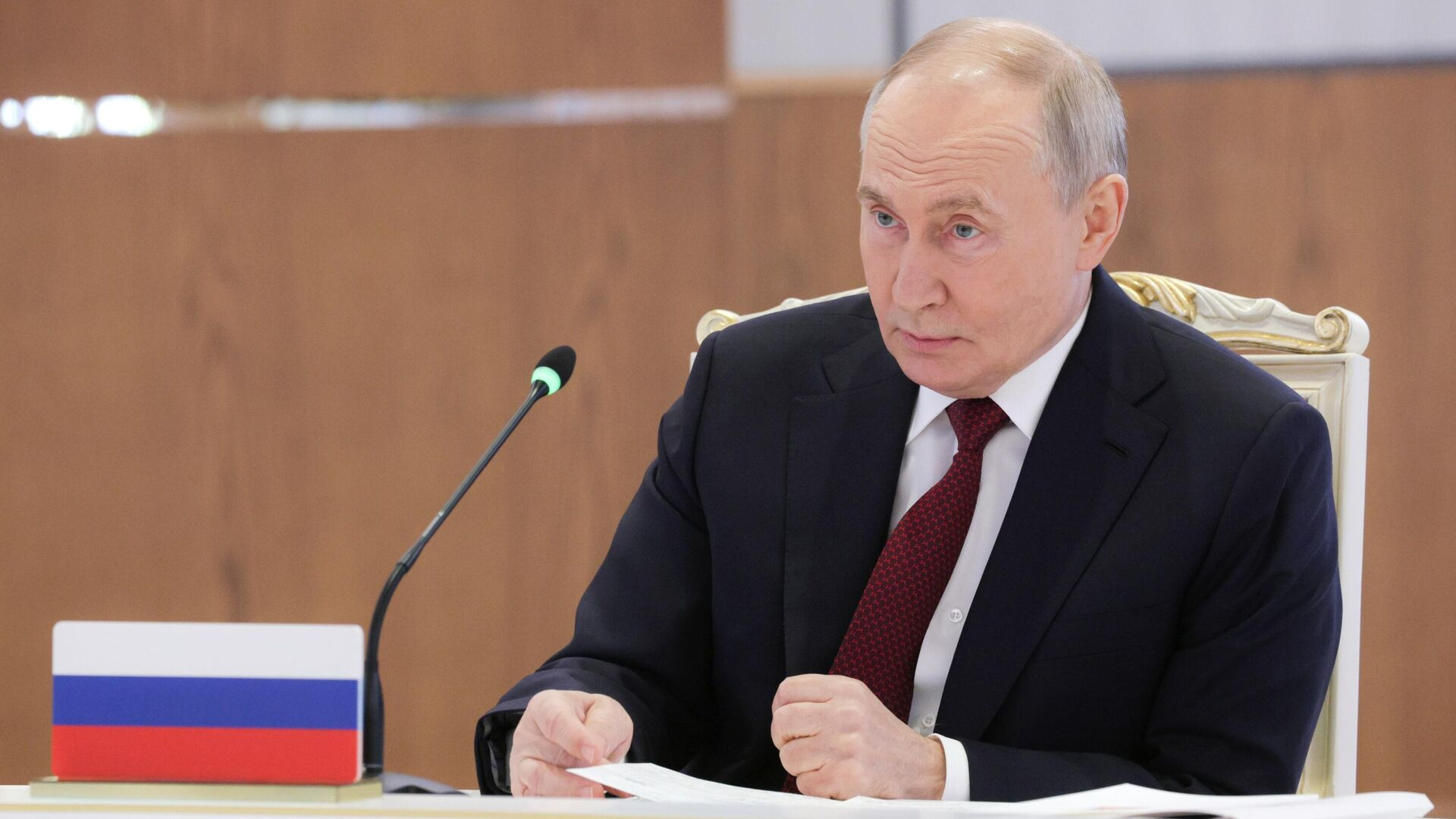 Путин конкретизировал реакцию России на действия противника Путин конкретизировал реакцию России на действия противника