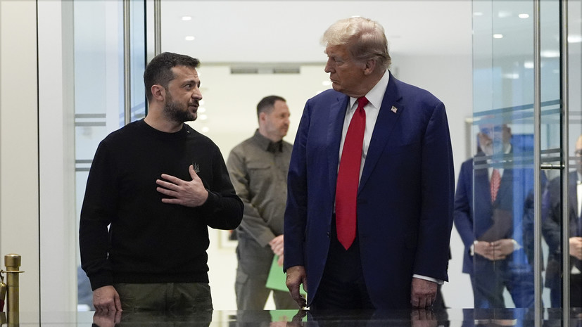 Украина готова заключить сделку с Трампом – Зеленский Украина готова заключить сделку с Трампом – Зеленский
