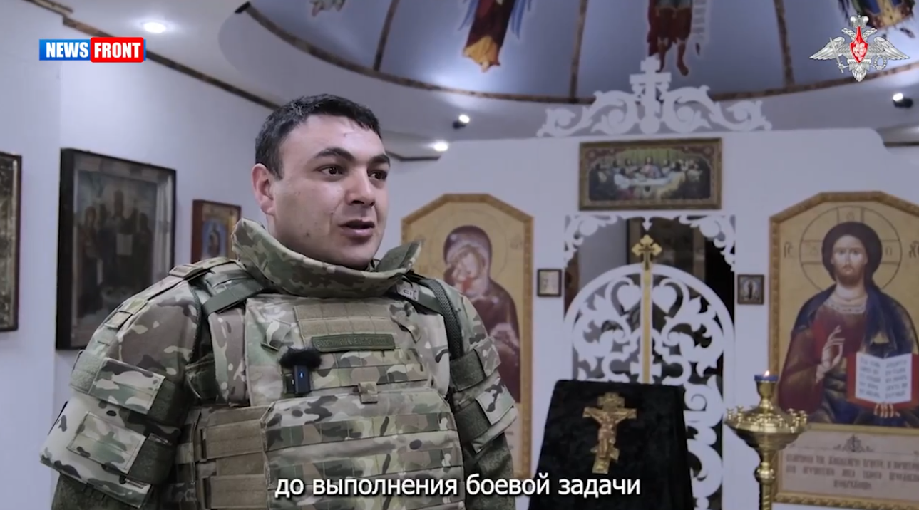 Российские военнослужащие открыли православный храм в зоне СВО Российские военнослужащие открыли православный храм в зоне СВО