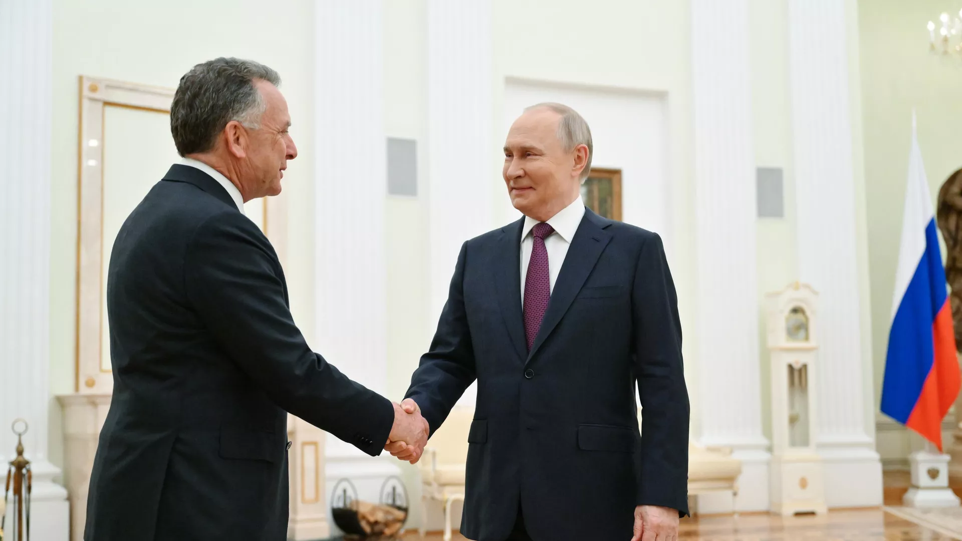 Встречи Путина с Уиткоффом позволяют донести до США позицию России – Песков Встречи Путина с Уиткоффом позволяют донести до США позицию России – Песков